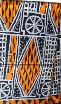 Tissus en pagne ndop cameroun en coton léger 2 yards