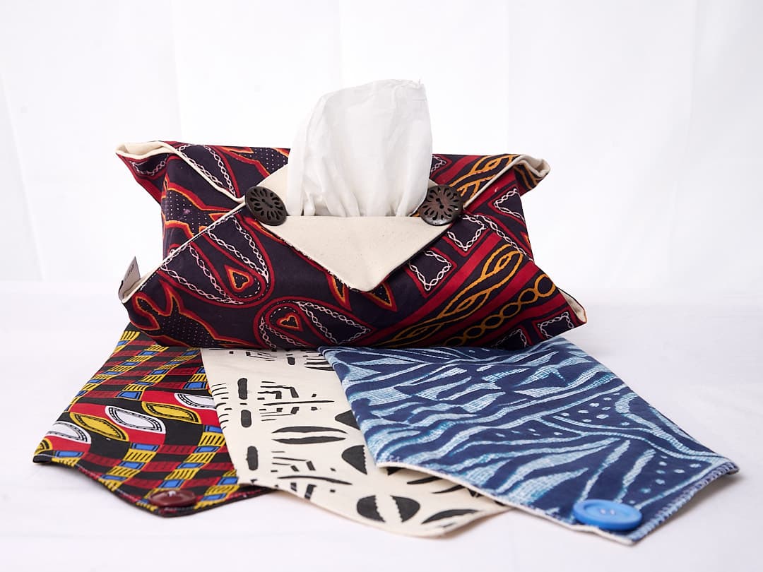 Pochette à mouchoirs wax